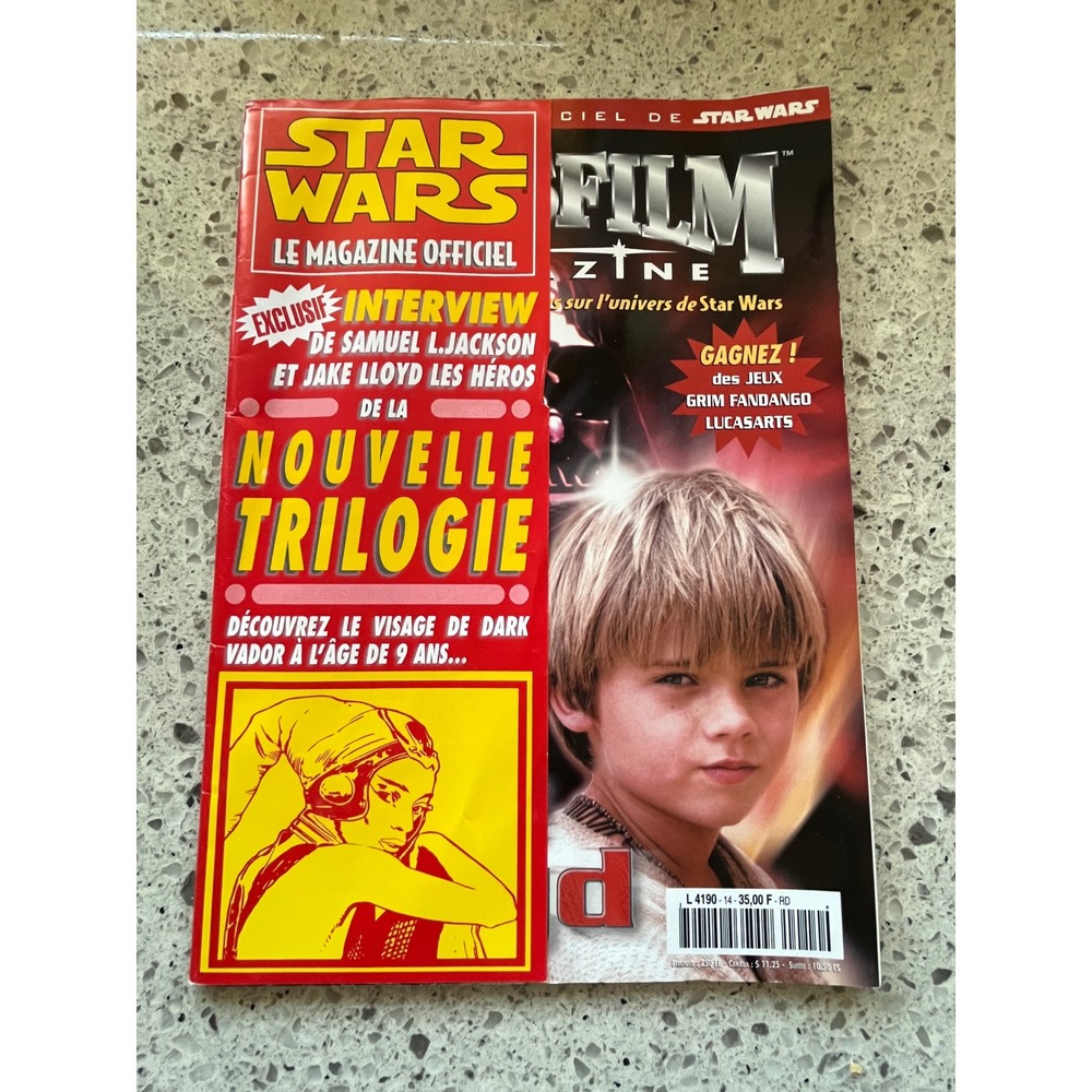 Star Wars Lucasfilm Magazine No 14 1998 French Jake Lloyd Anakin Skywalker
